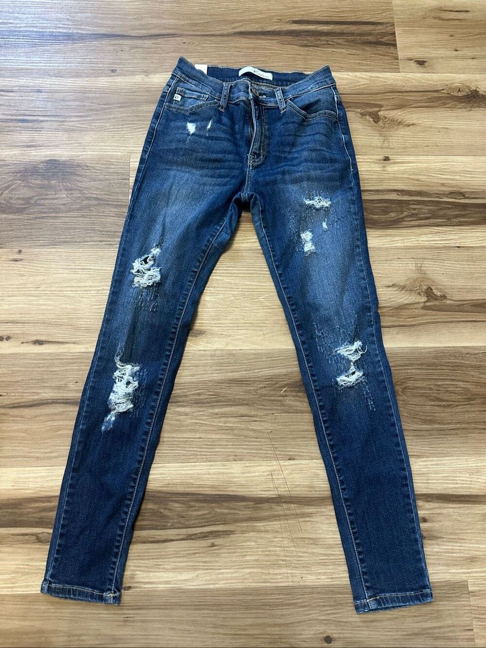 Kancan distressed skinny stretchy 5/26 normcore jeans